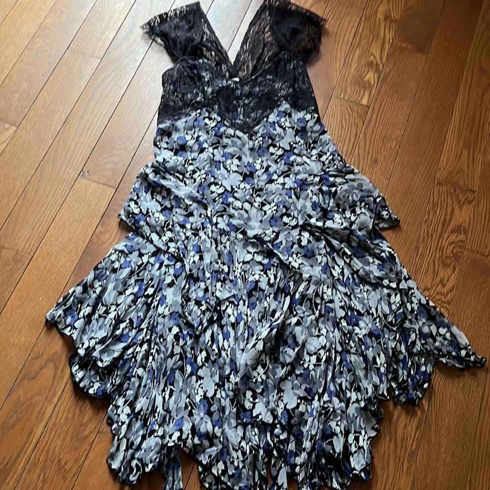Free People floral and lace summer dress - size SM